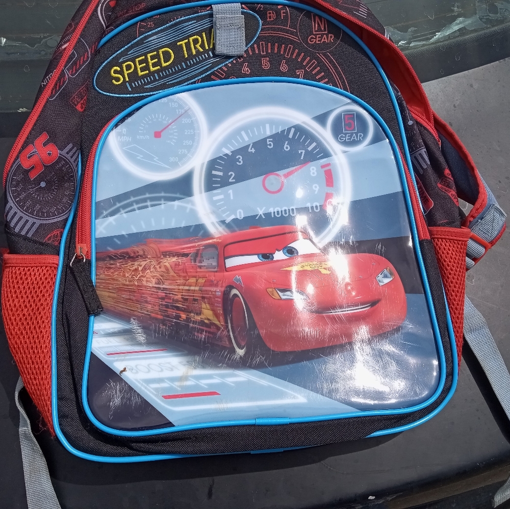Cars backpack preowned - Picture 5 of 6